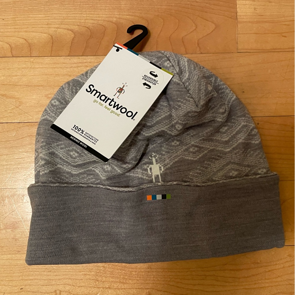 NWT Gray Smartwool Beanie